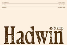 CS Hadwin Stamp
