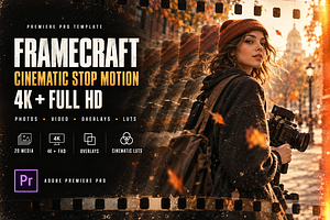 FrameCraft Stop Motion Premiere Pro