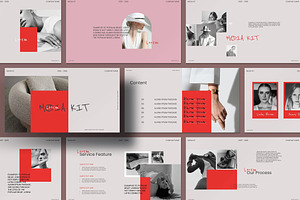 Media Kit Presentation Template, a Presentation Template by Fit-tee