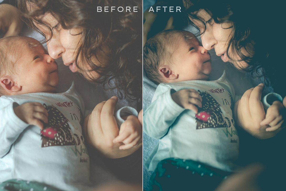 Baby Lightroom Presets Bundle V1, an Action Add-On by RamsaGraphi (Photo 4 of 12)