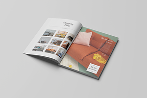 A4 Bifold Brochure Mockup Bundle 20