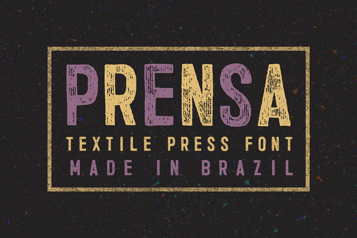 Prensa Typeface preview 4