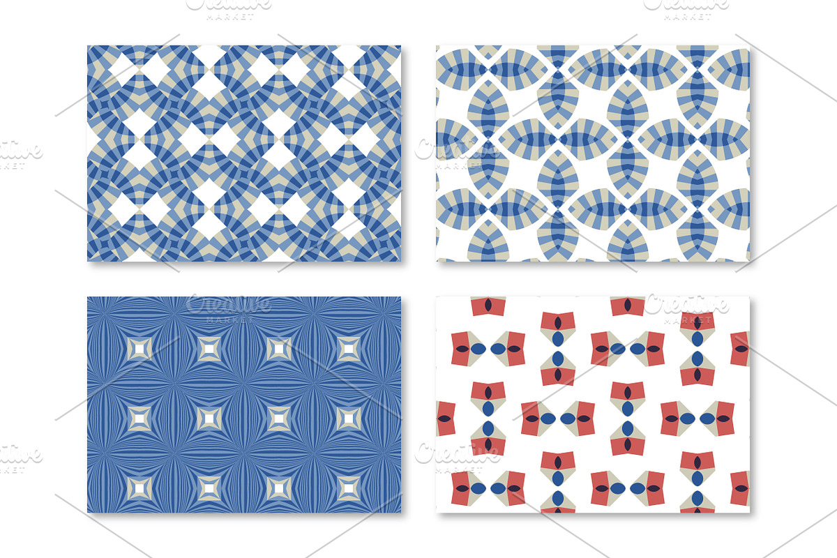 POLLE geometric seamless patterns., a Pattern Graphic by Peolla (Photo 6 of 10)