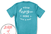 Back Of T-Shirt BC3001 Mockup Bundle, a Shirt Mockup by lock and page (Thumbnail 79 of 88)