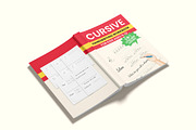 Cursive Handwriting Workbook for Kid, a Stationery Template by Graphic Template (Thumbnail 3 of 3)