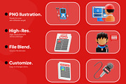 Journalism 3D Icon Pack, a 3D by novia99design (Thumbnail 4 of 6)