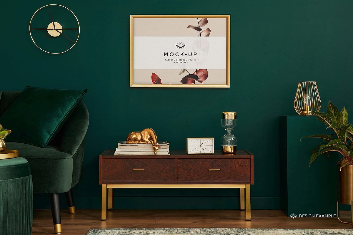 Landscape Frame on Scenes Mock-up, a Print Template by Branda Keeps (Photo 10 of 30)