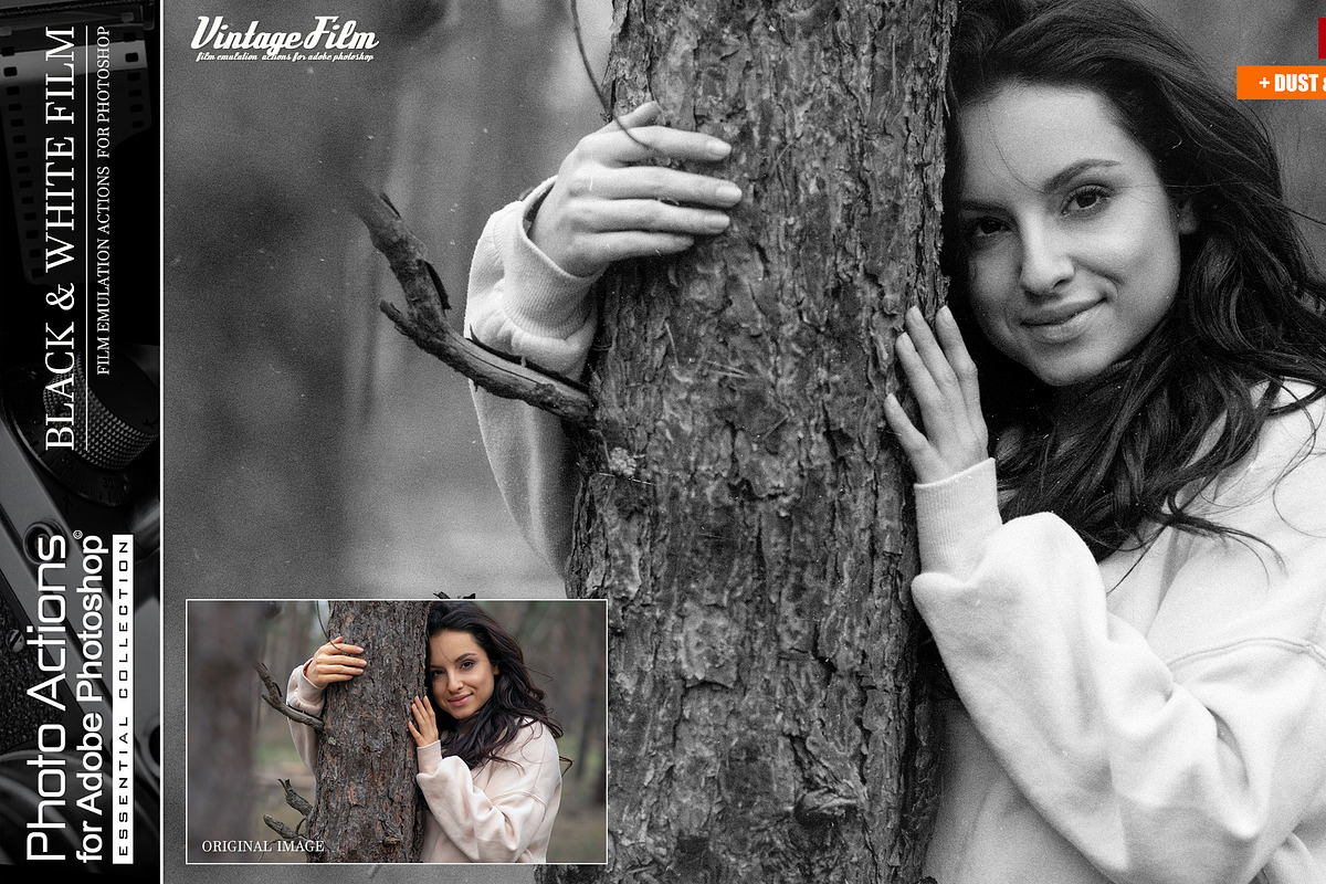 Actions for Photoshop / Vintage Film, an Action Add-On by Miracle_Design (Photo 11 of 43)