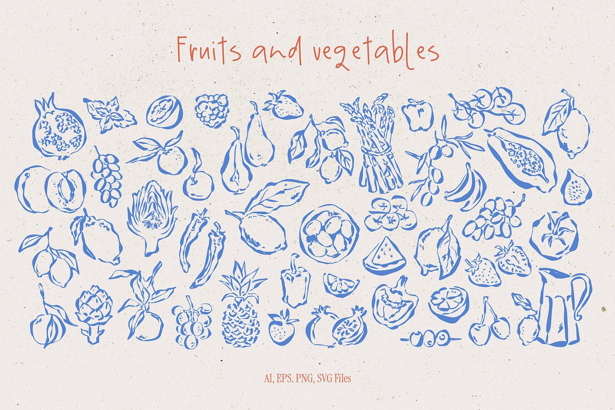 Coastal living doodles, an Object Graphic by DesignThatMatters (Photo 5 of 11)