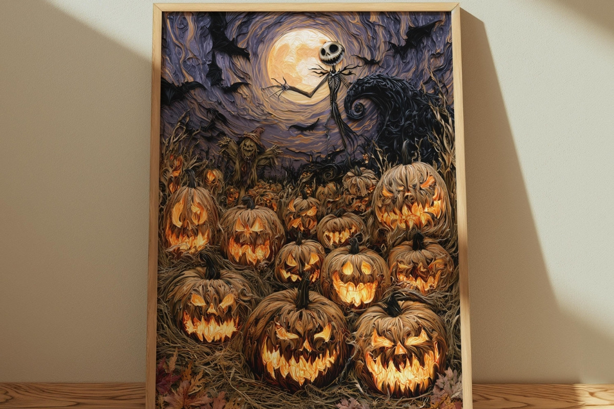 Quilled Halloween Wall Art Set, a Seasonal Illustration by PrintablesByFranklyn (Photo 9 of 14)