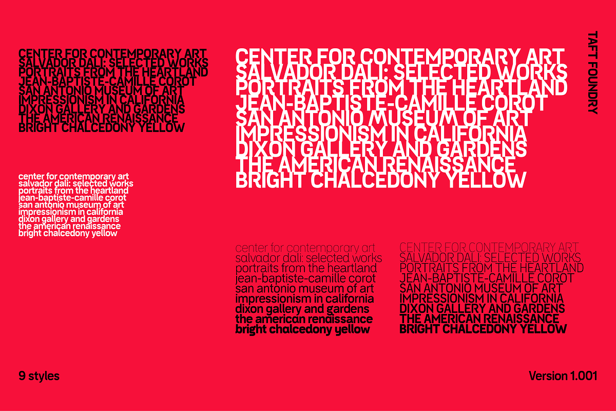 TA Film Fiction Sans, a Sans Serif Font by TAFT Foundry (Photo 6 of 10)
