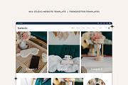 Karina Jo Wix Template, a Wix Template by Girl Boss From Home (Thumbnail 1 of 7)