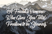 Brightsome - Script Font, a Script Font by FHFont (Thumbnail 9 of 10)