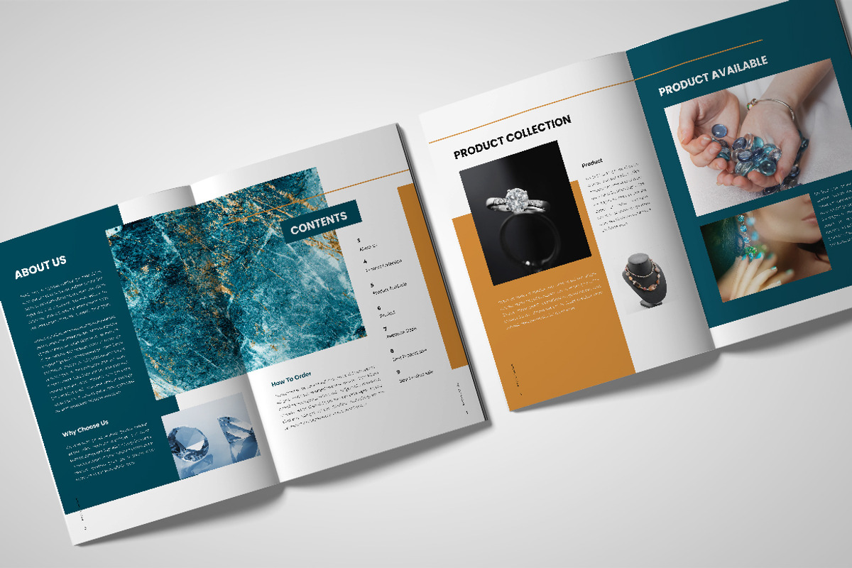 Jewellery Fashion Catalog, a Brochure Template by UICreative (Photo 2 of 4)
