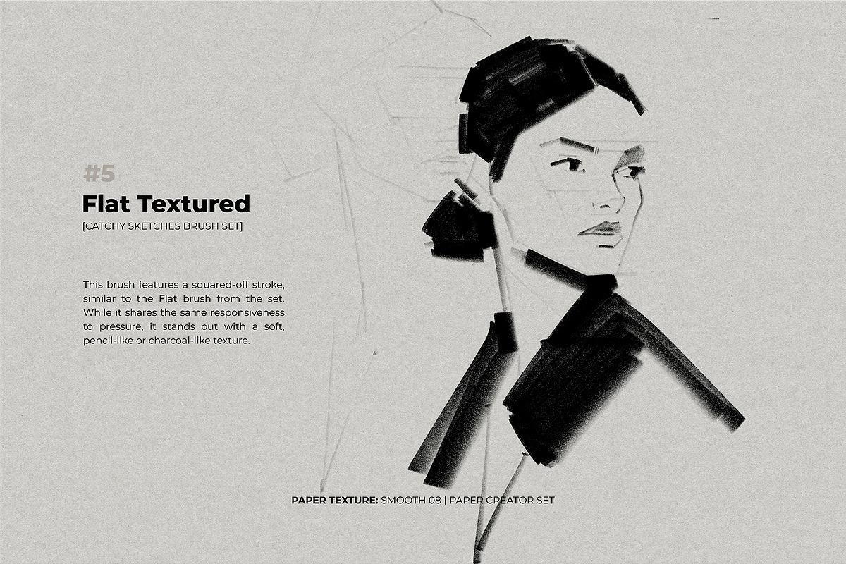CATCHY SKETCHES Soft Sketch Brushes, a Brush Add-On by Katsia Liat (Jazwinska) (Photo 8 of 8)