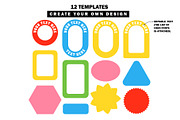 Cartoon Illustrations & Patterns, an Illustration by Martyshova (Thumbnail 7 of 16)