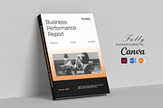 Annual Report template, Brochure, a Brochure Template by Niofix (Thumbnail 1 of 6)
