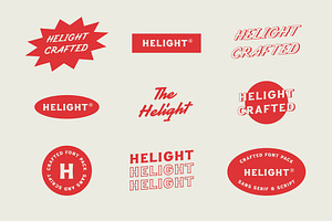 Helight - Crafted Font