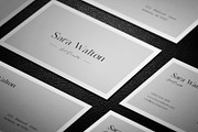Elegant Minimal Business Card, a Business Card Template by Saman Osama (Thumbnail 5 of 5)