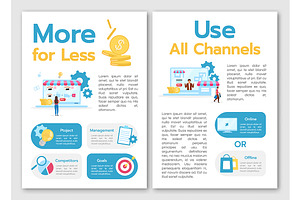 More For Less Brochure Template