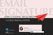 Email Signature Newsletter Template, a Social Media Template by Career Canvas (Thumbnail 2 of 4)
