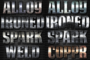 32 Extreme Metal Layer Styles 3, a Layer Style Add-On by DesignFathoms (Thumbnail 2 of 2)