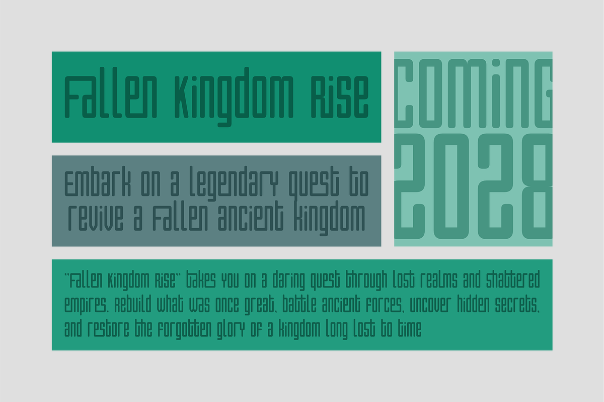 Gridpact, a Sans Serif Font by ahweproject (Photo 9 of 17)