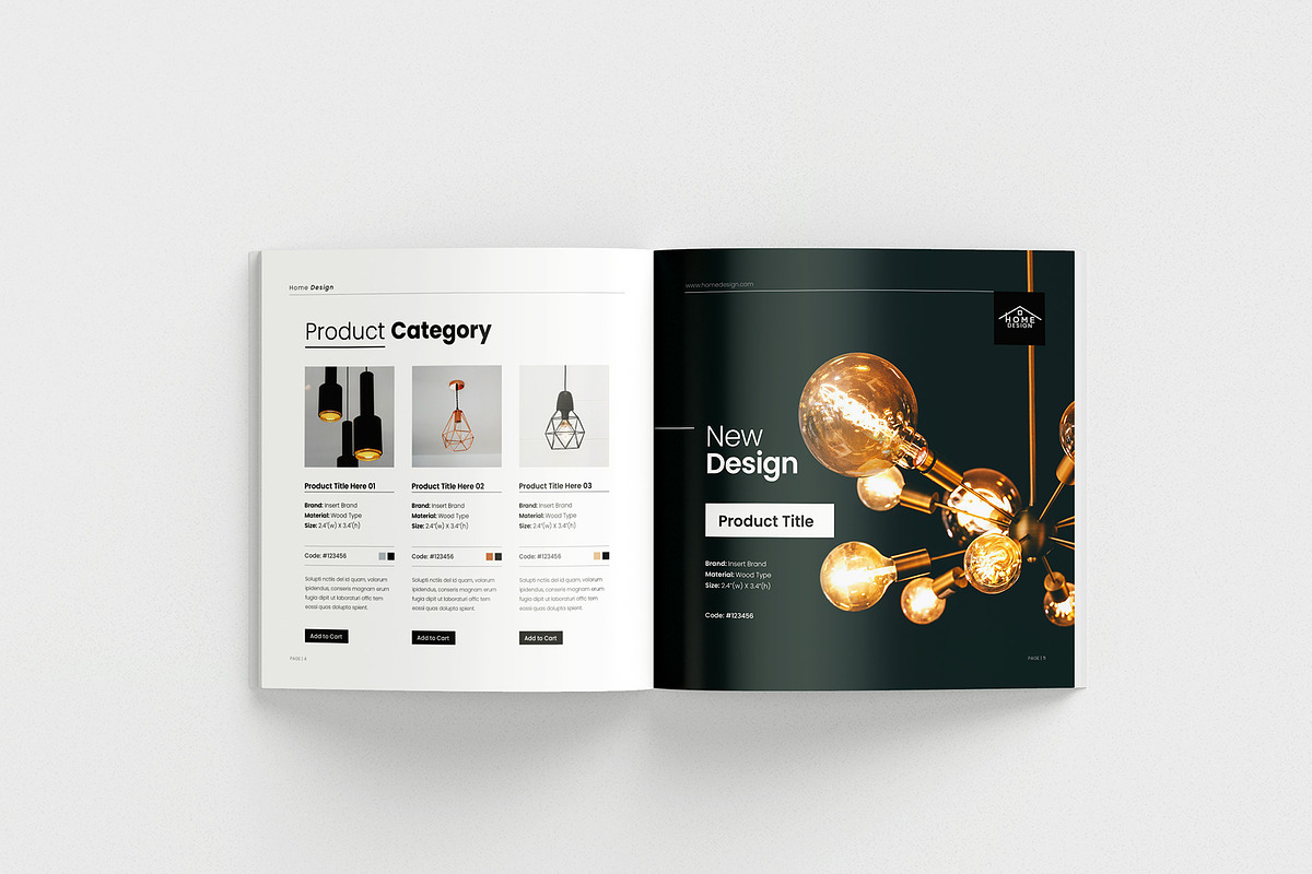 Square - Product Catalog Brochure, a Brochure Template by Creativity-Design (Photo 2 of 7)