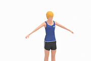 Low Poly Woman Exercise RIG, a Characters & Person 3D Model by Daniel Mikulik (Thumbnail 9 of 14)