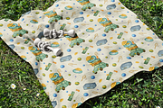 Packed for Summer Watercolor Set, a Pattern Graphic by Aurella Art (Thumbnail 10 of 10)