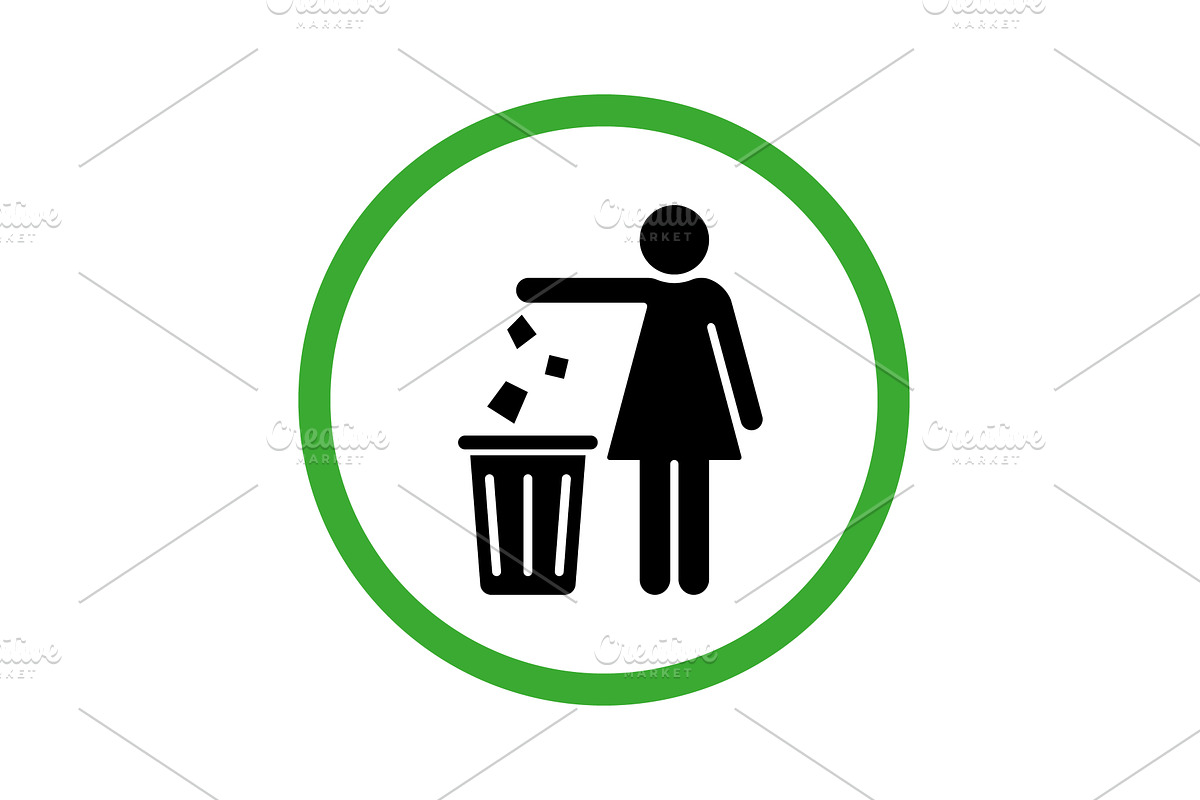 Keep Clean Icon, an Object Illustration by Vector Creator