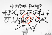 Rumbles - Graffiti Type, a Handwritten Font by NuType (Thumbnail 4 of 10)