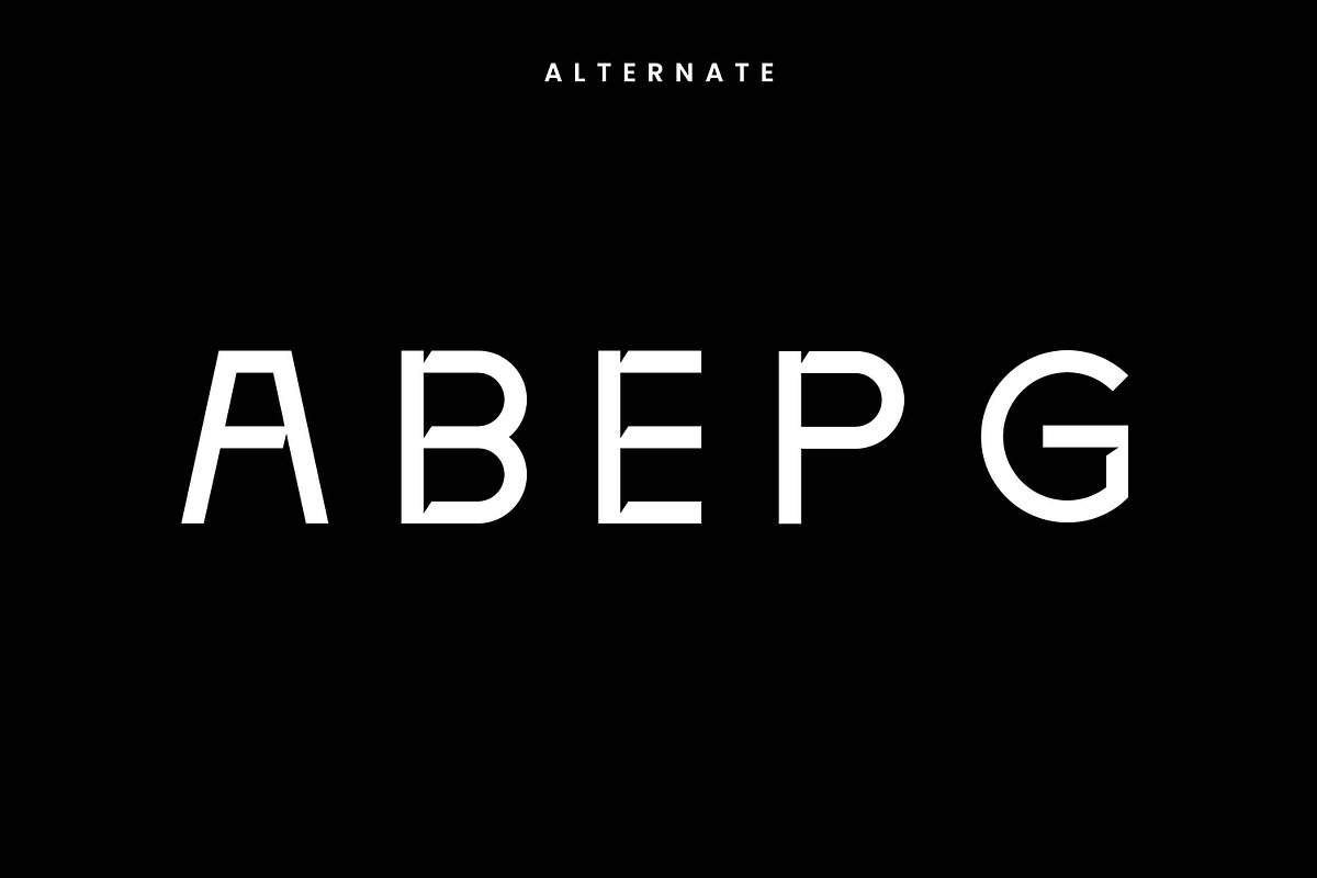 Nebro – Sans Serif Font, a Sans Serif Font by kangfont Studio (Photo 7 of 10)