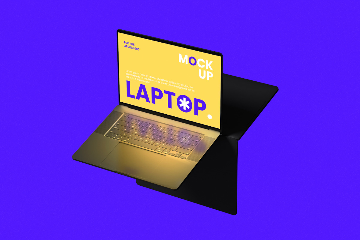 Laptop Mockup, a Mac Mockup by Rielismee (Photo 5 of 5)