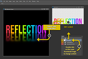 Photoshop's - RM Reflection D FX PSD, a Mockup by R M (Thumbnail 2 of 4)