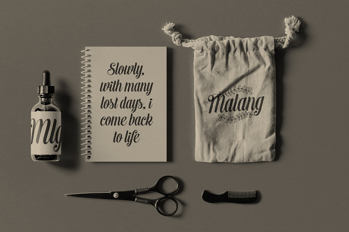 Calminho Bold Script Font, a Script Font by Annora Studio (Photo 6 of 10)
