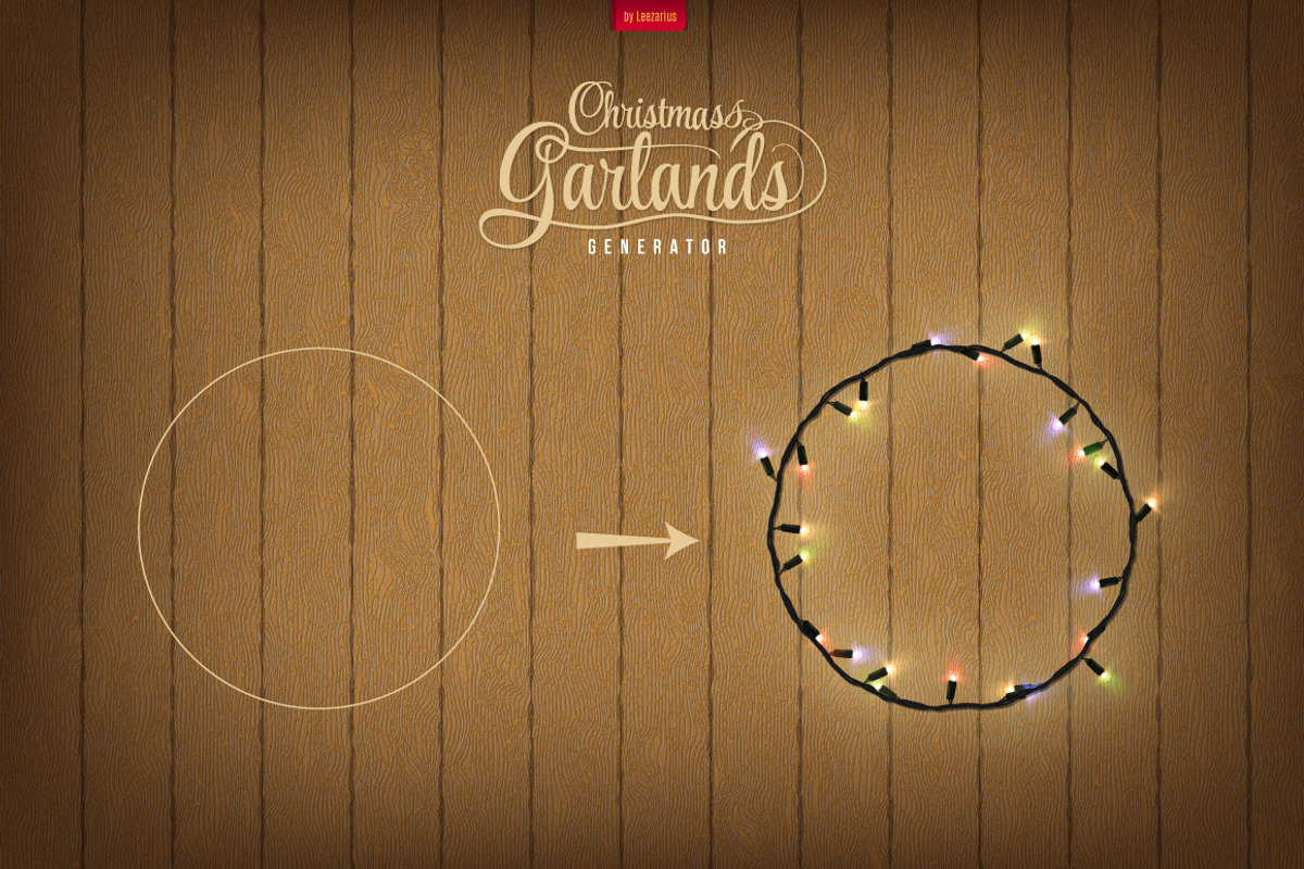 Christmas Garlands Generator, a Plug-in Add-On by leezarius (Photo 5 of 6)