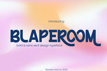 Blaperoom - Bold Sans Serif Font