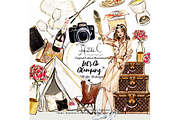 Let's Go Glamping, an Illustration by HeidiCIllustration (Thumbnail 1 of 4)