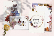 Watercolor Autumn Flowers & Leaves, a Decorative Illustration by Damian Roh (Thumbnail 2 of 16)