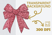 Plaid & Glitter Bow Clipart Bundle, a Graphic by iloveTemplate (Thumbnail 4 of 6)