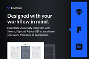 Essentials Wireframe Kit, a Wireframe Template by UI Vault (Thumbnail 6 of 6)