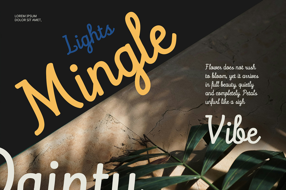 CS Dainty – Script Font, a Script Font by Craft Supply Co. (Photo 4 of 8)