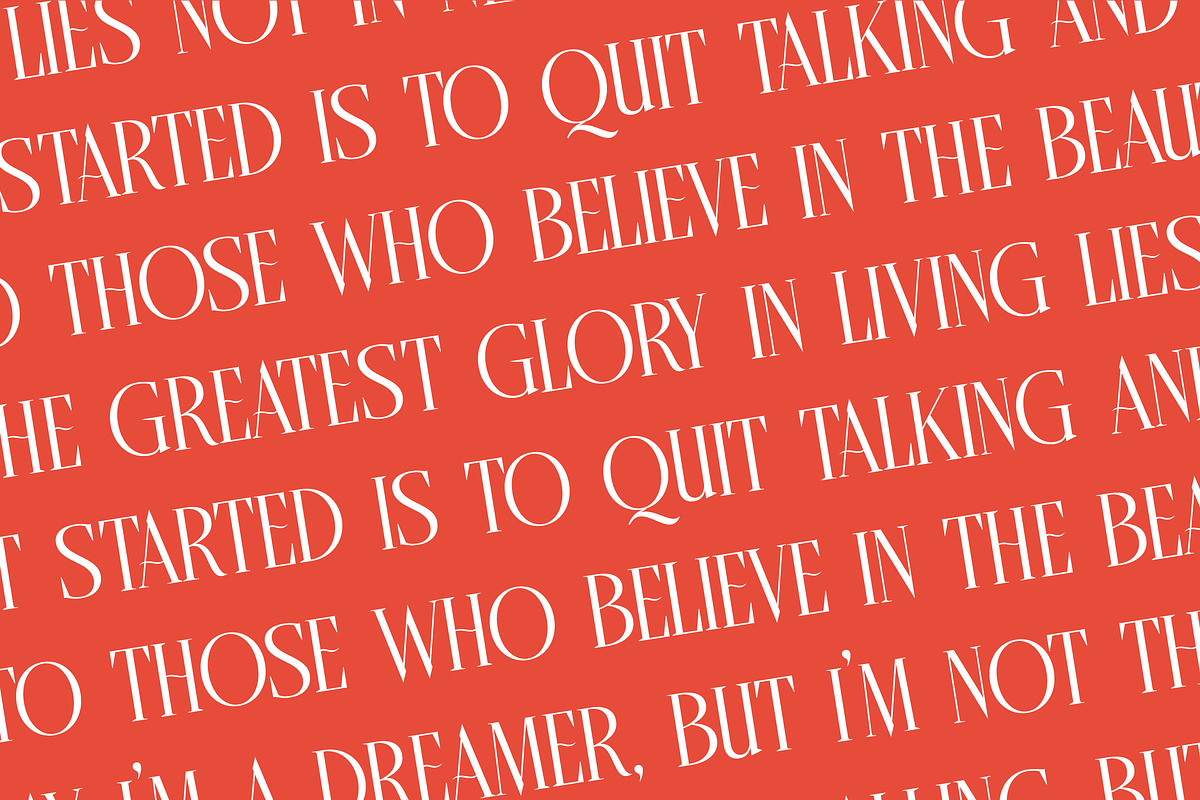 Belhinco Luxury Display Serif Font, a Serif Font by timelesstype.co (Photo 17 of 20)