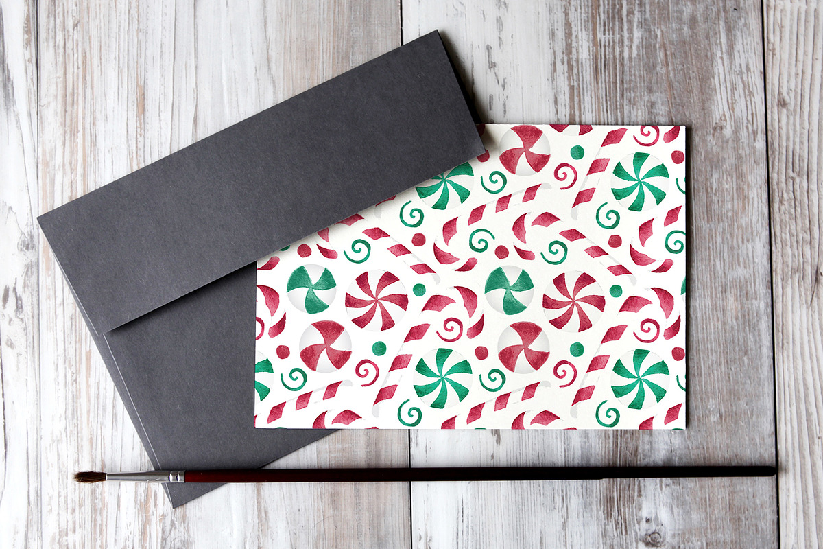 Photoshop Candy Patterns, a Pattern Graphic by Ale Estrada (Photo 5 of 5)