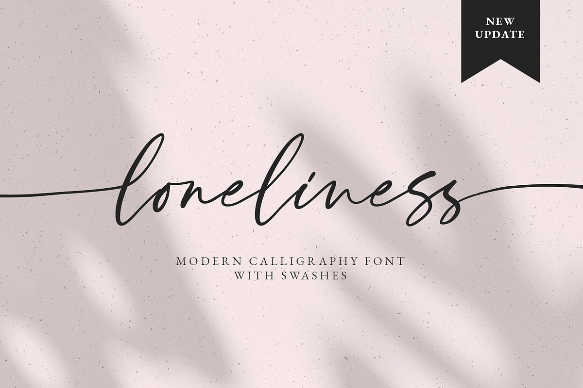 Loneliness Romantic Script, a Handwritten Font by supfonts (Photo 10 of 10)