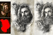 GAllerist (Drawing) Photoshop Action, an Action Add-On by GorynArt (Thumbnail 6 of 16)