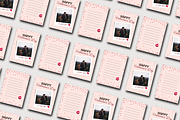 VALENTINE'S DAY CARD CANVA TEMPLATE, a Card Template by The Little Lily Studio (Thumbnail 4 of 5)