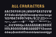 CS Vampire – Black Metal Font, a Blackletter Font by Craft Supply Co. (Thumbnail 8 of 8)