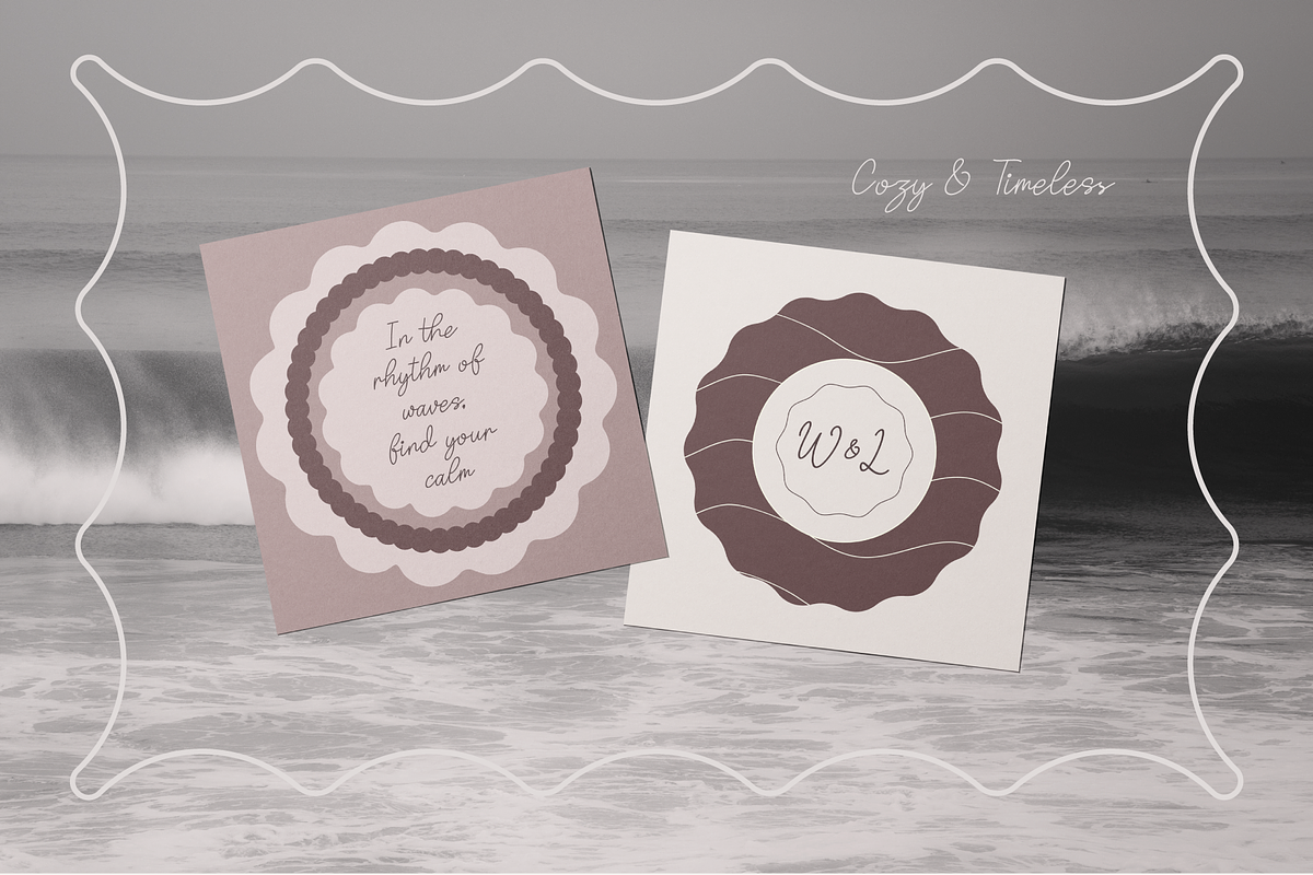 Wavy & Line Backgrounds, Frames, a Background Graphic by Animoon (Photo 12 of 20)